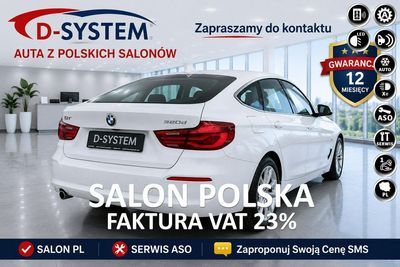 BMW 3GT 2020 GT GRAN TURISMO F.vat Salon Polska Gwarancja