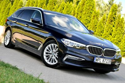 BMW Seria 5 520d 190Km Luxury Line Duża Navi Xenon Skóra Full Opcja