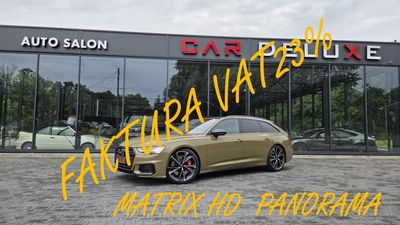 Audi S6 Avant FV23% / MATRIX HD / RECARO / KAMERY 360 / Bang Olufsen / Panorama